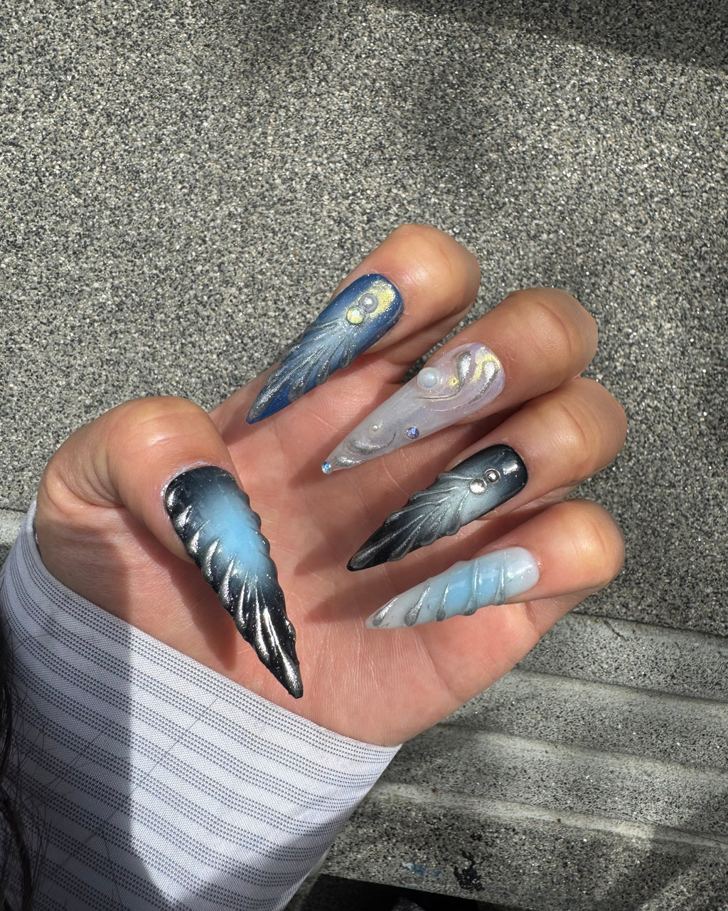 Boy in the Matrix Press On Nails (Preorder)