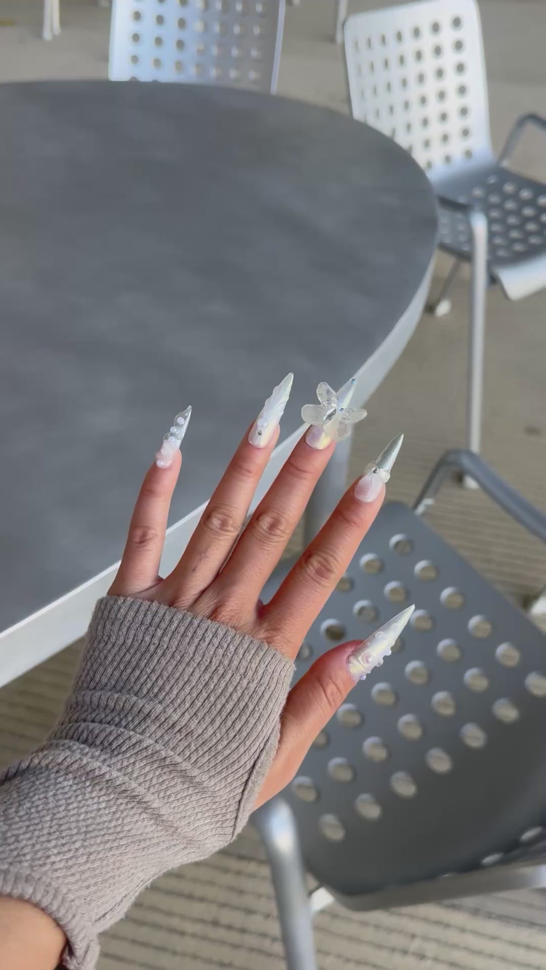 Digital Moth Press On Nails (Preorder)