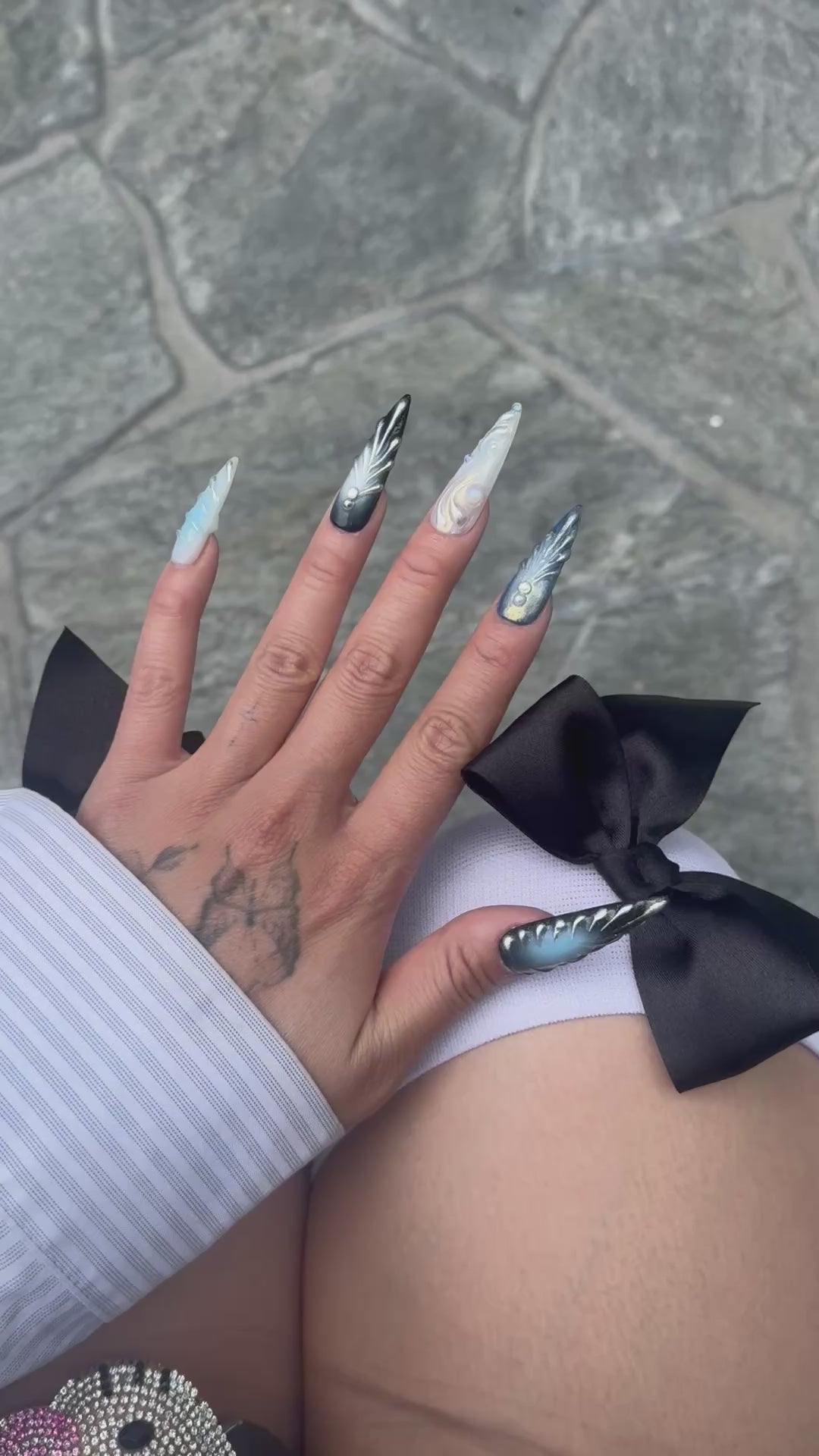 Boy in the Matrix Press On Nails (Preorder)